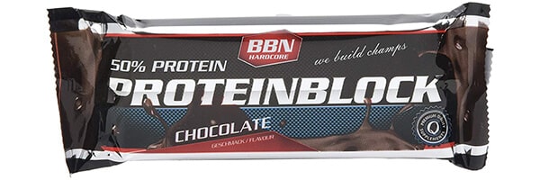 Best Body Nutrition Barre Nutritive Hardcore Protéine Block 15x90g barre Chocolat