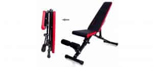 meilleurs bancs de musculation pliable