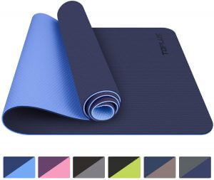 Extra épais Yoga Fitness Exercice Tapis Et Yoga Sangle Antidérapant en Mousse Gym Entraînement