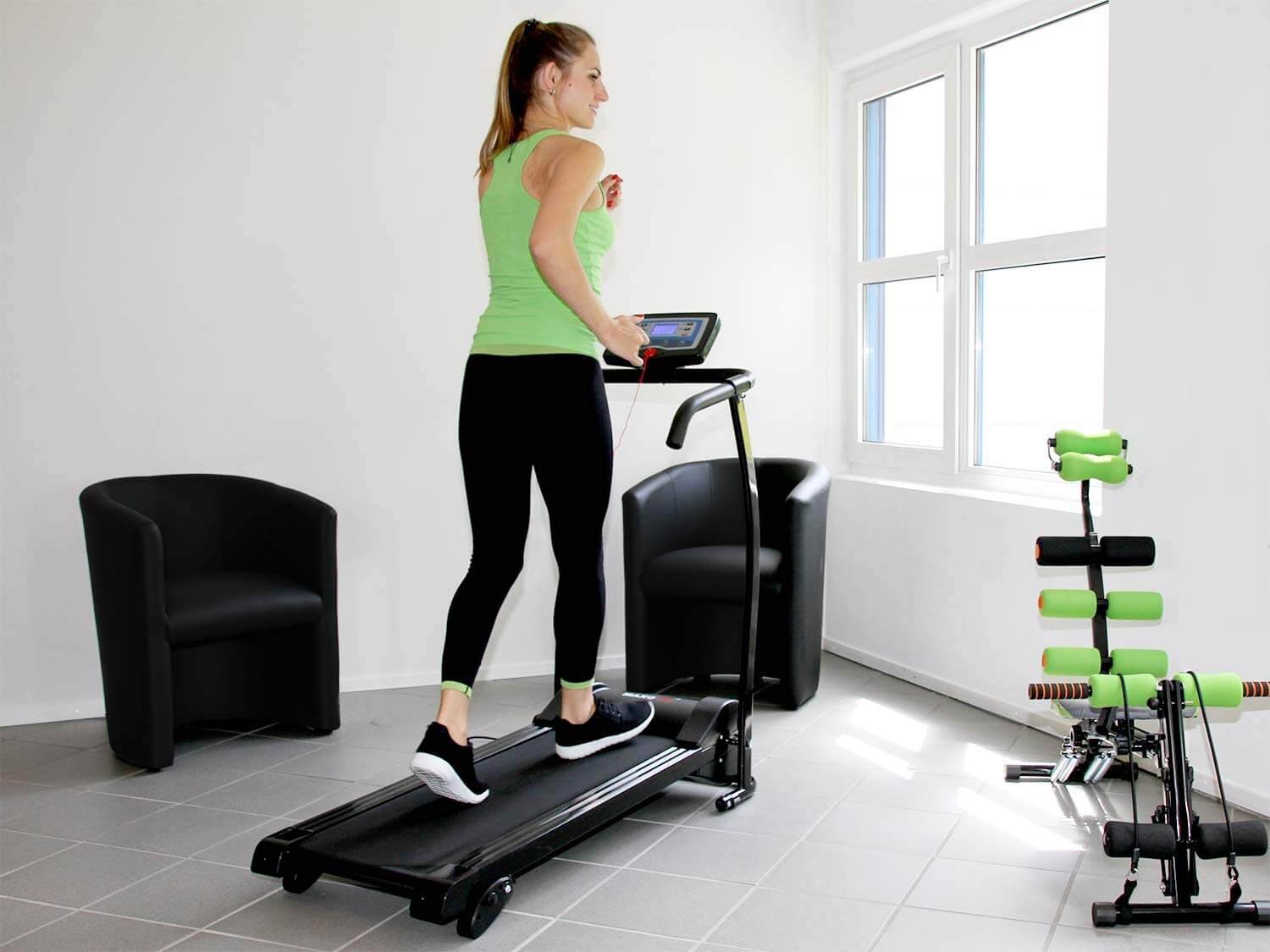 HOMCOM Stepper Avec Guidon Stepper Fitness Appartement écran LCD