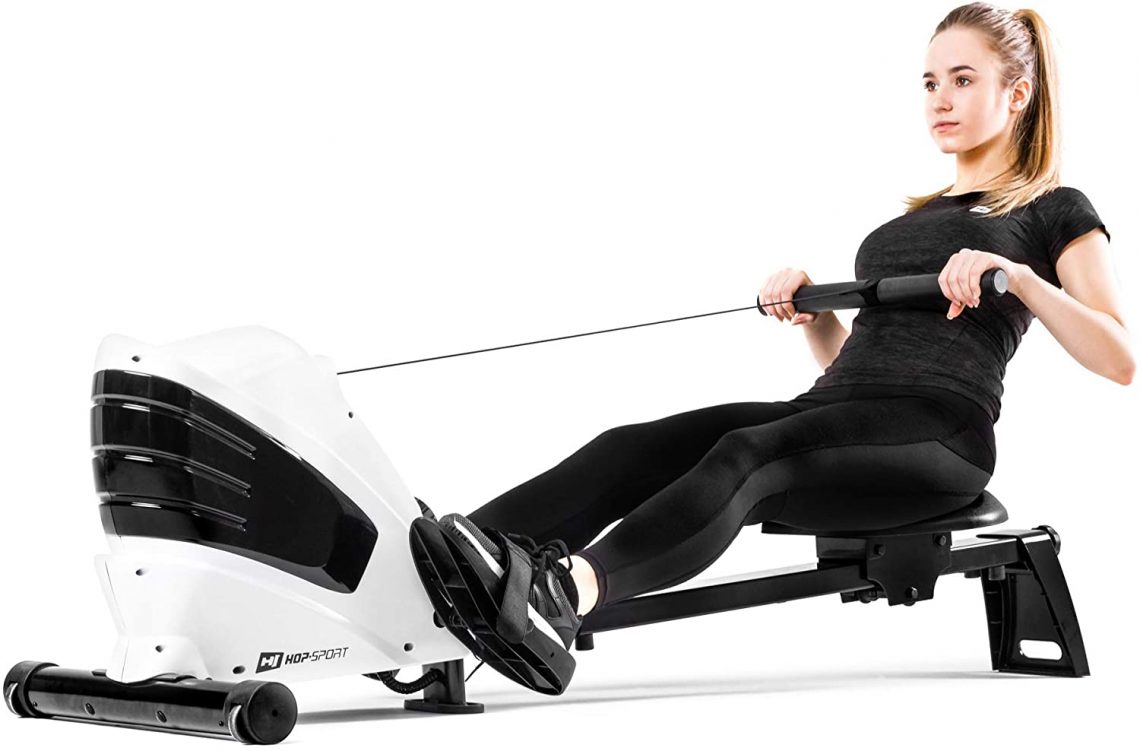 Rameur D'appartement NordicTrack, Pliable, Résistance à Air, Avec écran LCD, Occasion