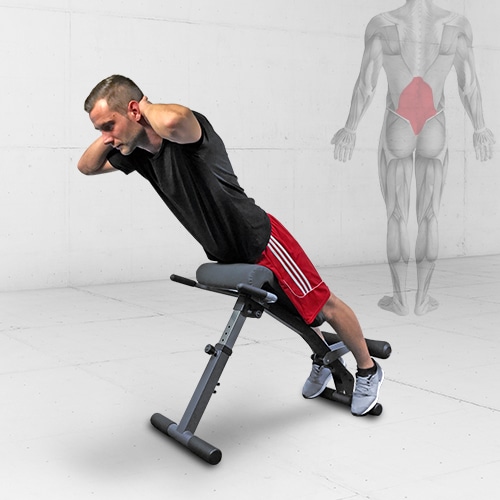 Avis sur l’Appareil de musculation dos et abdo Sportstech BRT200