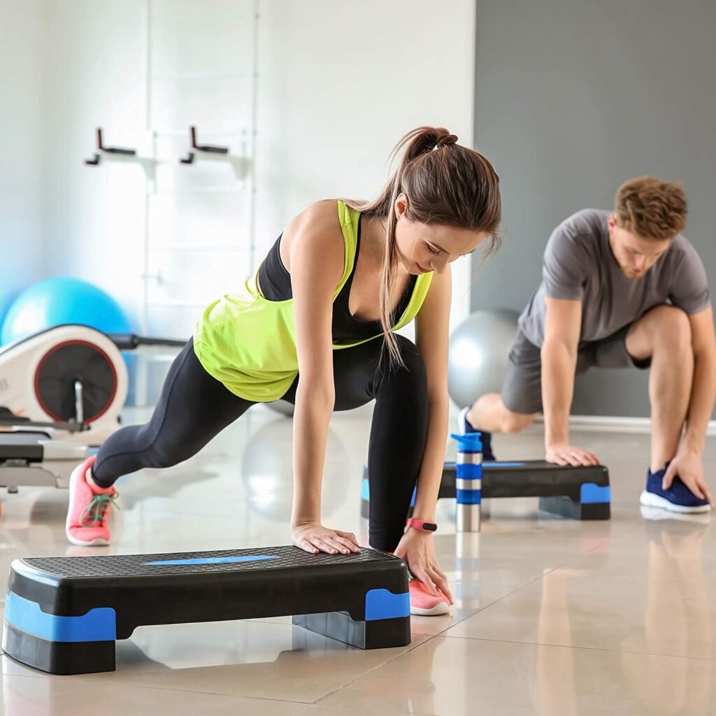 planche stepper aerobic