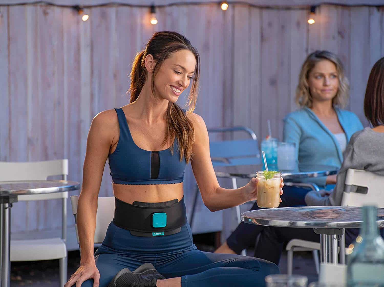 Unité De Contrôle Slendertone Rechargeable – Compatible Abs7, Short Bottom, Brassards Bras – Adaptateurs UE/RU Inclus