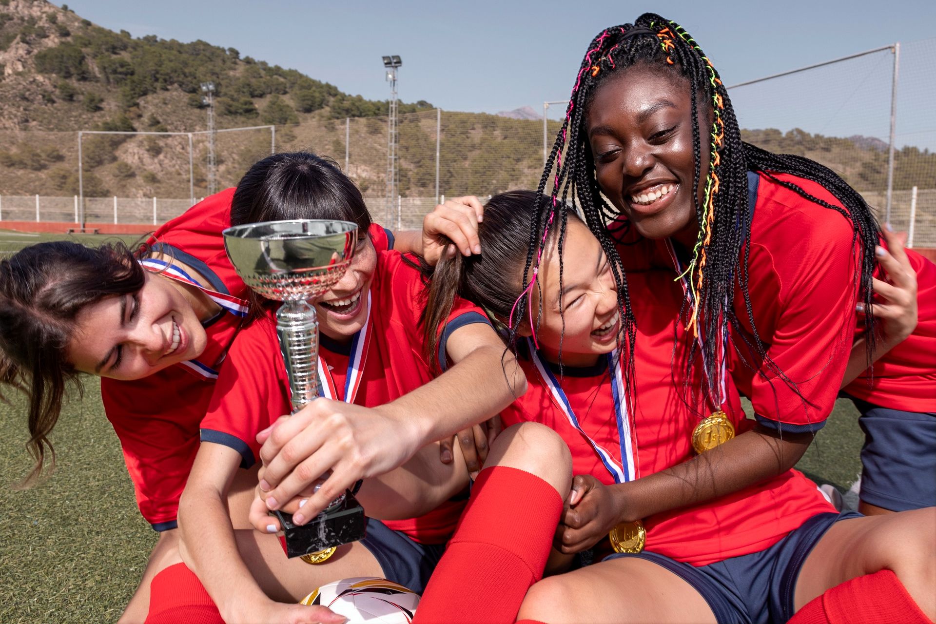 Des femmes championnes de sport