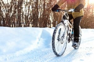 Gants vélo en hiver